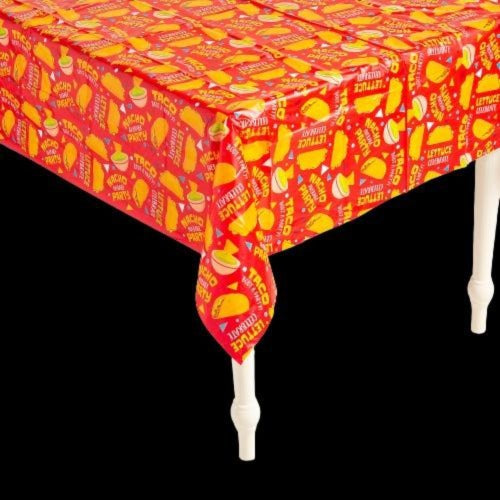 Taco Plastic Tablecloth