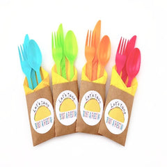 Taco Party Cutlery Bag Set