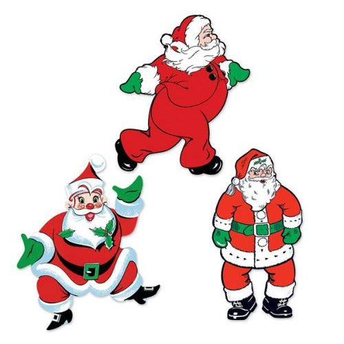 Vintage Santa Cutouts