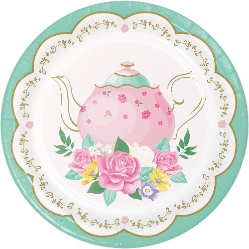 Tea Party Dessert Plates