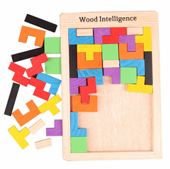 Brain Teaser IQ Wooden Puzzle Educational