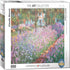 The Artists Garden by Claude Monet 1000pc Puzzle