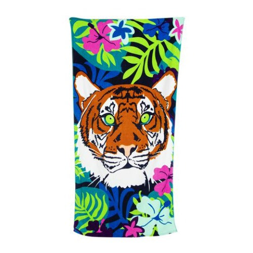 60 Inch Tiger Beach Towel