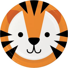 Tiger Party Dinner Plates