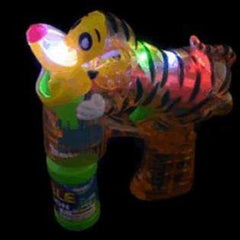 Light Up Terrific Tiger Bubble Gun