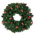 Holiday Tinsel Wreath Decoration