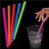 5 Inch Glow In The Dark Swizzle Sticks - Assorted Colors