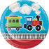 Train Party Dinner Plates