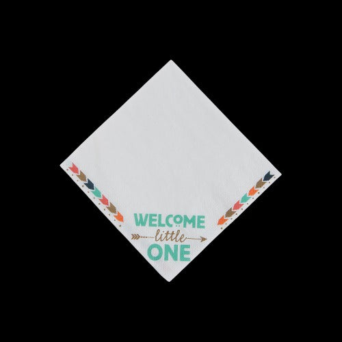 Tribal Baby Shower Beverage Napkins
