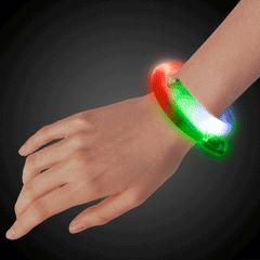 LED Light Up Tube Bracelet - Multi-Color 1 Pc