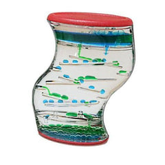 Twin Color Drop Liquid Timer 5" Wave Style