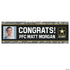 U.S. Army Congrats Photo Custom Banner - Medium