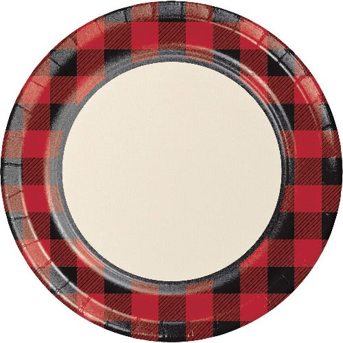 Buffalo Plaid Dinner Plates
