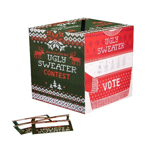 Christmas Ugly Sweater Ballot Box