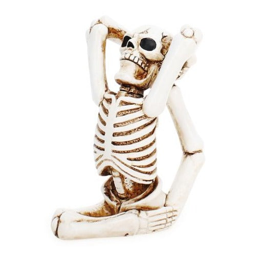Halloween Yoga Skeleton Decoration