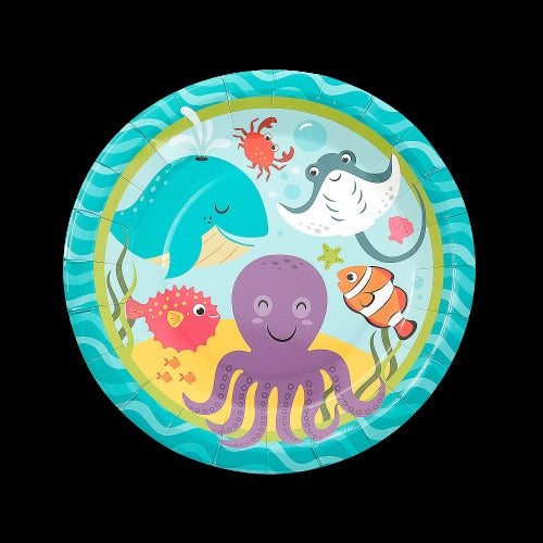 Under the Sea Paper Dinner Plates