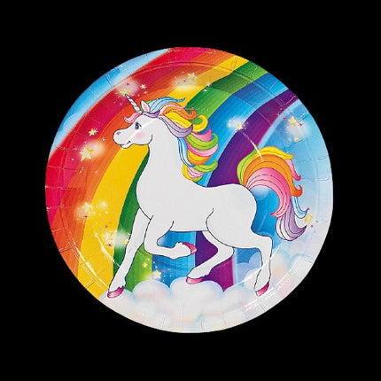 Unicorn Paper Dinner Plates