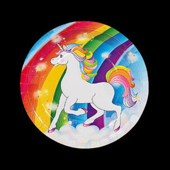 Unicorn Paper Dinner Plates