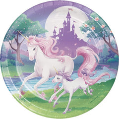 Unicorn Party Dinner Plates