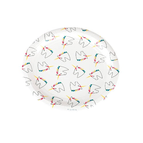 Unicorn Party Pattern Dinner Plates