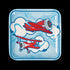 Up & Away Square Paper Dinner Plates