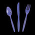 Purple Plastic Cutlery Sets