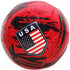 USA Splatter Paint Size 5 Soccer Ball - 3 Balls Pack | PartyGlowz