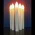 6 Inch Safe No Flame LED Vigil Candles Pack of 10