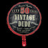 Vintage Dude 50th Birthday Metallic 18" Mylar Balloon