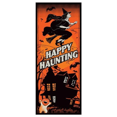 Vintage Halloween Door Cover - 30" Wide x 60" Long