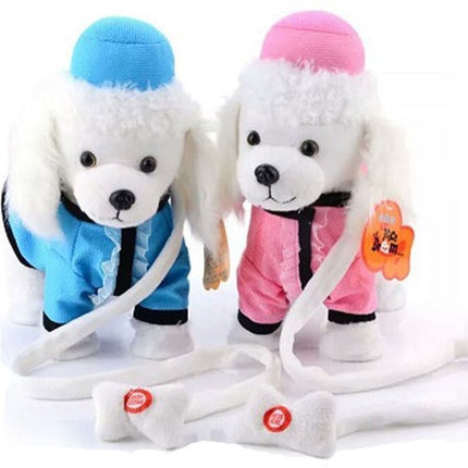 Walking Poodle On Leash Remote Control