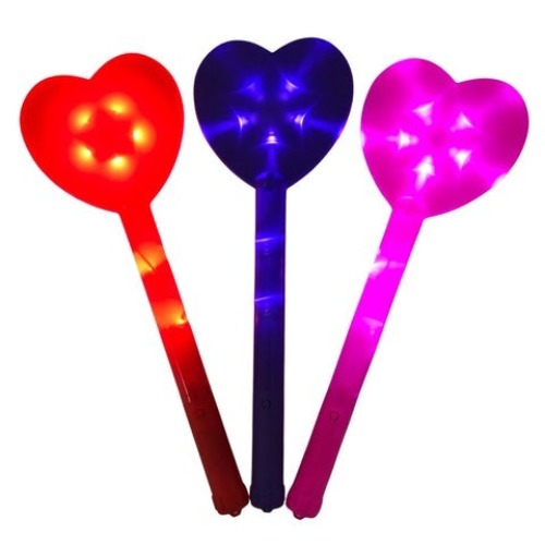 Light Up Heart Wand