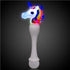 LED Light Up 13 Inch Unicorn Bubble Wand