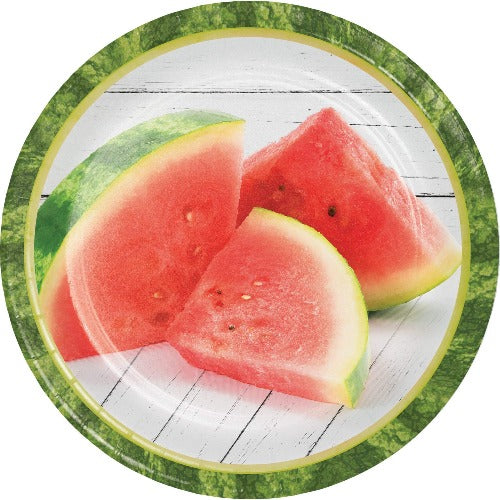 7 Watermelon Dessert Plates
