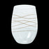 8 Oz Wavy Stemless Plastic Wine Glasses