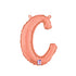 14  Script Letter "C" Rose Gold (Air-Fill Only)