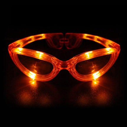 LED Light Up Orange Sunglasses