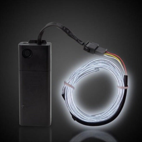 White EL Wire 2 Yards