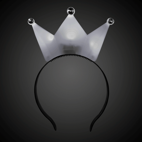 LED Light Up Crown Headband