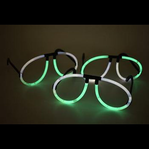 Glow Eyeglasses Bi-Color - Aviator Style- Bi White/Green