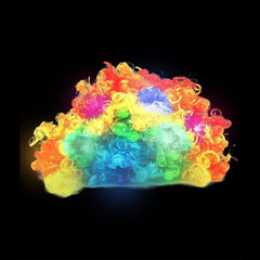 LED Light Up Afro Wig - Multicolor