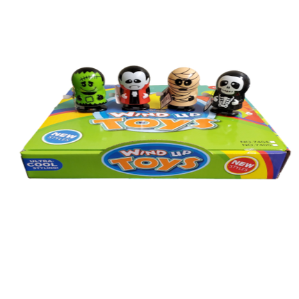 Halloween Wind Up Toys with Display