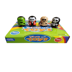 Halloween Wind Up Toys with Display