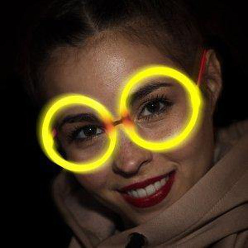Round Glow Eyeglasses - Yellow