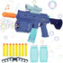 Music & Light Bubble Gun with Foam Dart Blaster