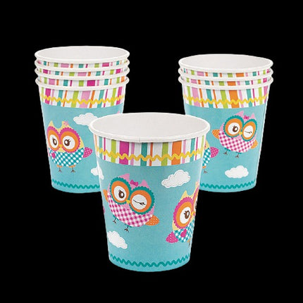 9 Oz You‚are A Hoot Paper Cups