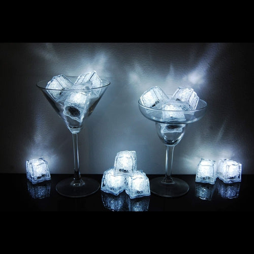 Litecubes 3 Mode Light up White LED Ice Cubes