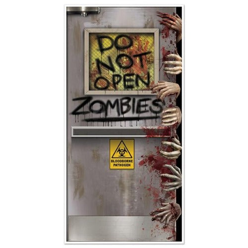 Zombie Laboratory Door Cover