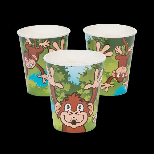 9 Oz Zoo Adventure Paper Cups